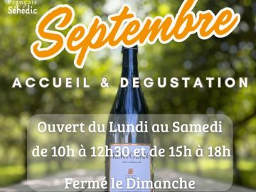 Pour le mois de septembre

retrouvez-nous du lundi au samedi
Le matin de 10h à 12h30 et l’après-midi de 15h à 18h

Au 1 route de Fouesnant à La...